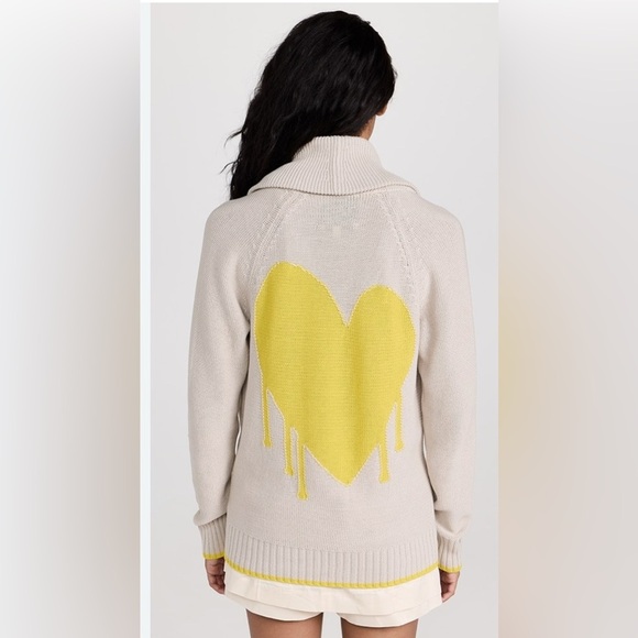 Kerri Rosenthal Cardigan Drippy heart shawl cardi XS - Picture 3 of 10